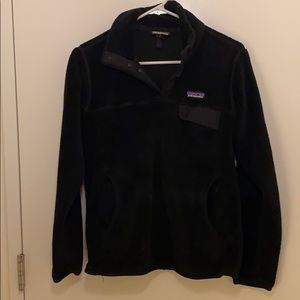 Patagonia quarter snap fleece women’s black